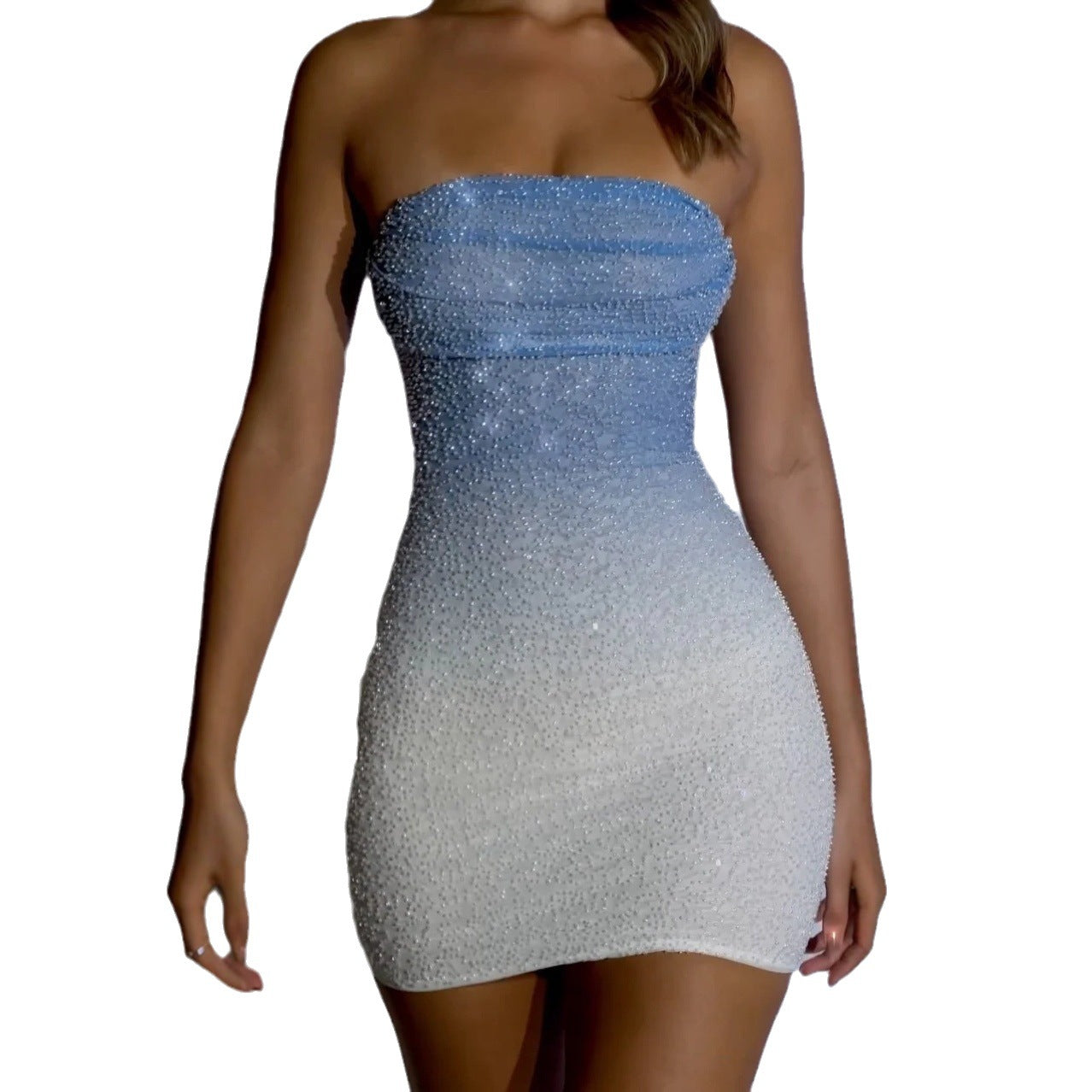 Shiny Mini Dress