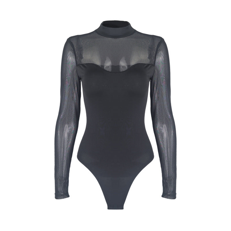 Sheer Top Bodysuit