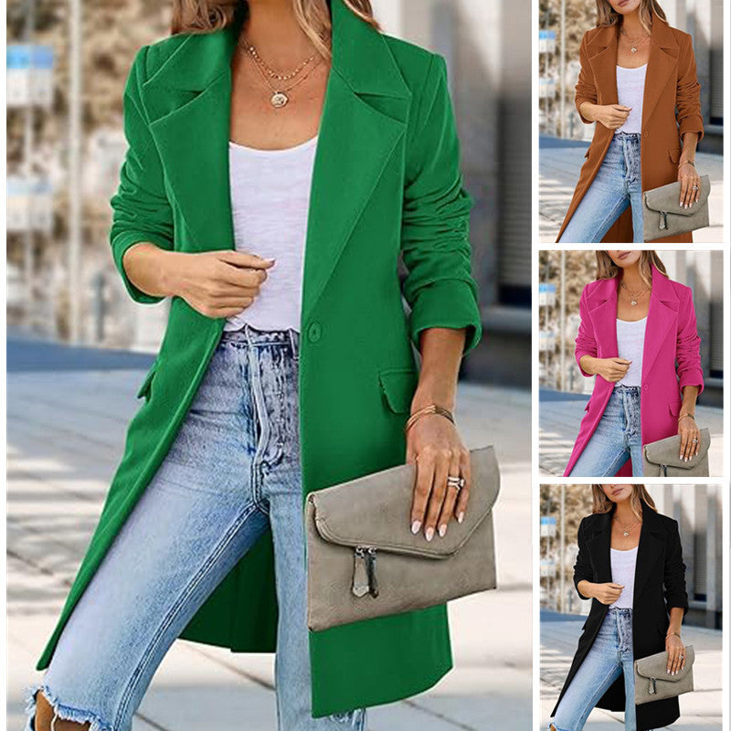 Woolen Cardigan Coat