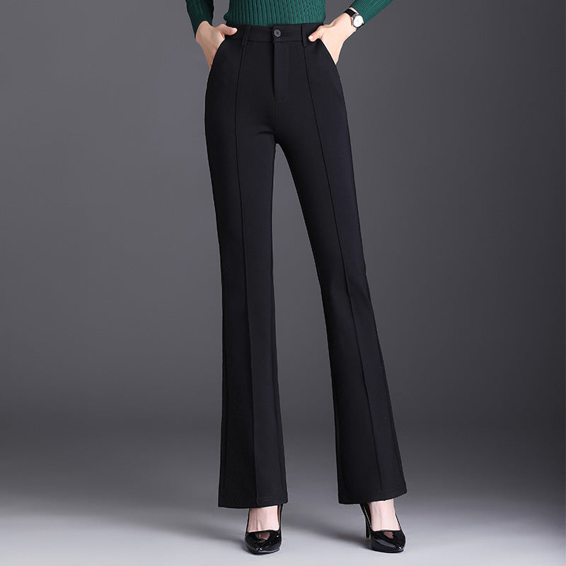 High Waist Business Casual Pants