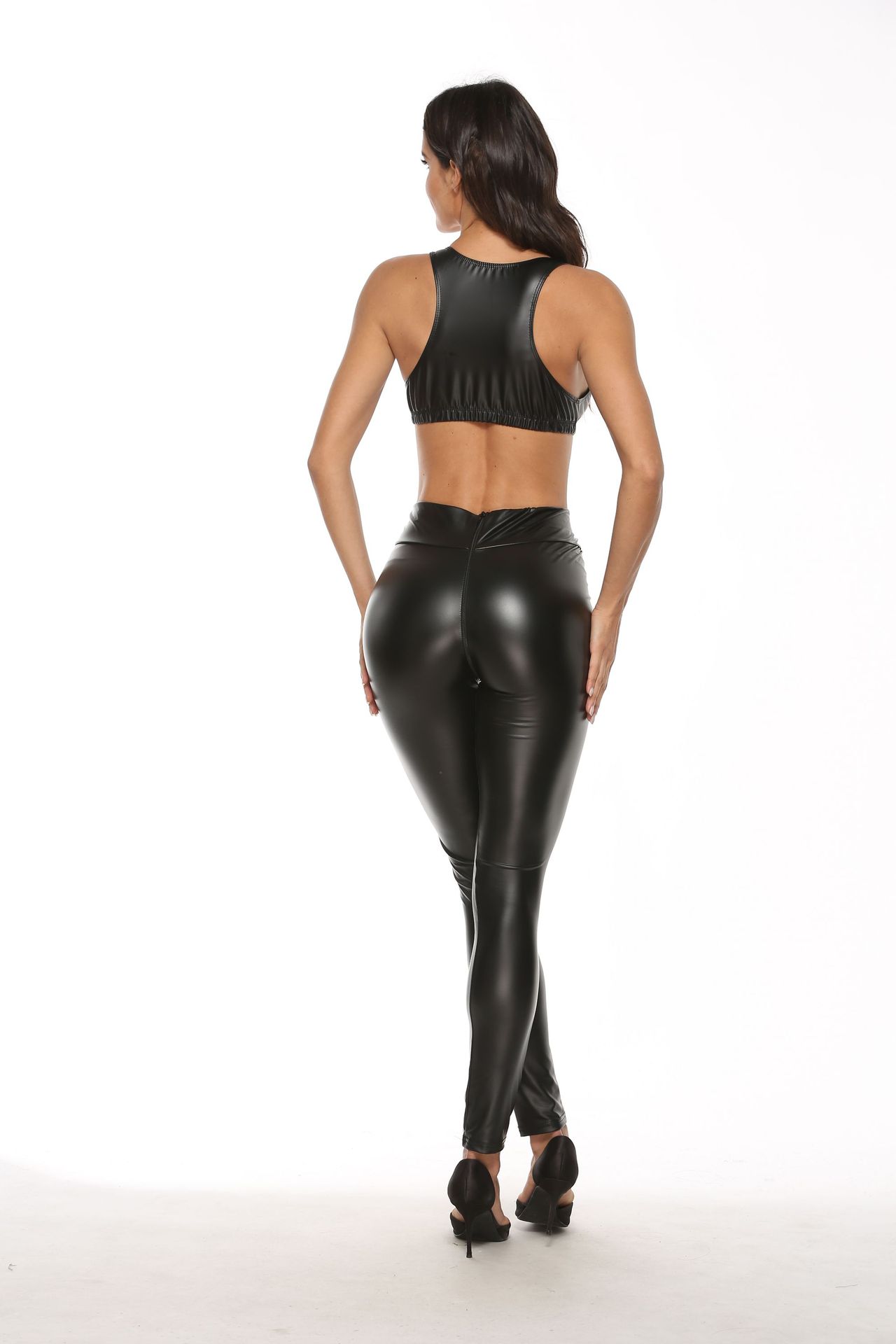 Faux Leather Pants