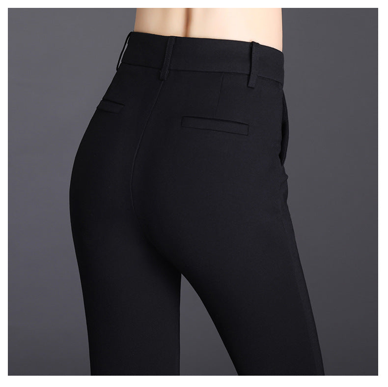 High Waist Business Casual Pants
