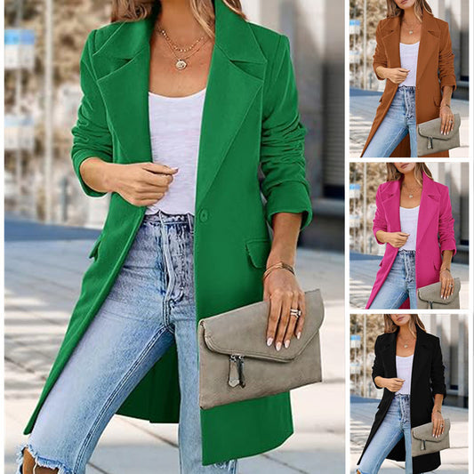 Woolen Cardigan Coat